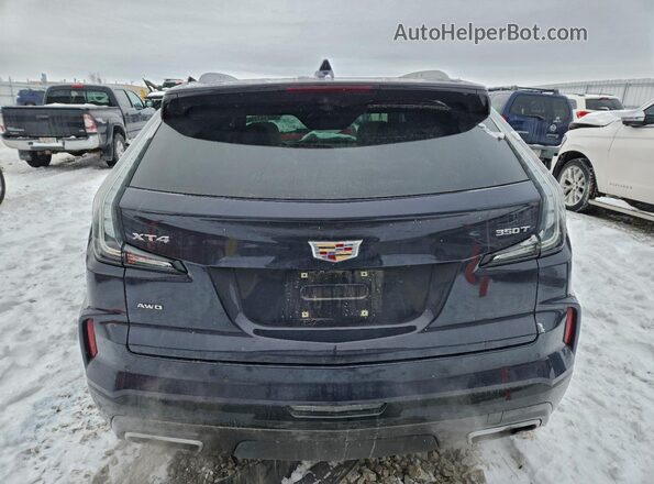 1GYFZFR43RF171516 2024 CADILLAC XT4 Blue Widok z tyłu