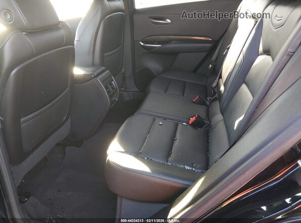 1GYFZFR45NF107326 2022 CADILLAC XT4 Black VIN კოდის სტიკერის ხედი