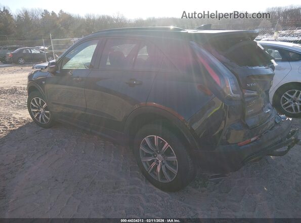1GYFZFR45NF107326 2022 CADILLAC XT4 Black უკანა მარცხენა