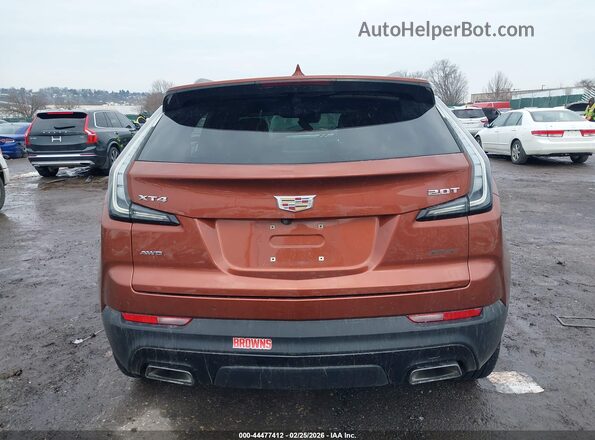 1GYFZFR47KF146513 2019 CADILLAC XT4 Orange 