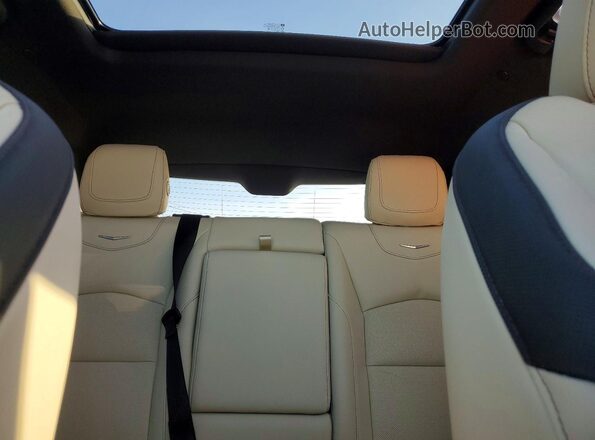 1GYFZFR49NF114148 2022 CADILLAC XT4 Black უკანა სავარძლების ხედი