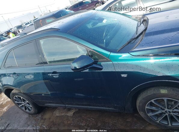 1GYFZFR4XRF252951 2024 CADILLAC XT4 Teal Vista interior de 360 grados