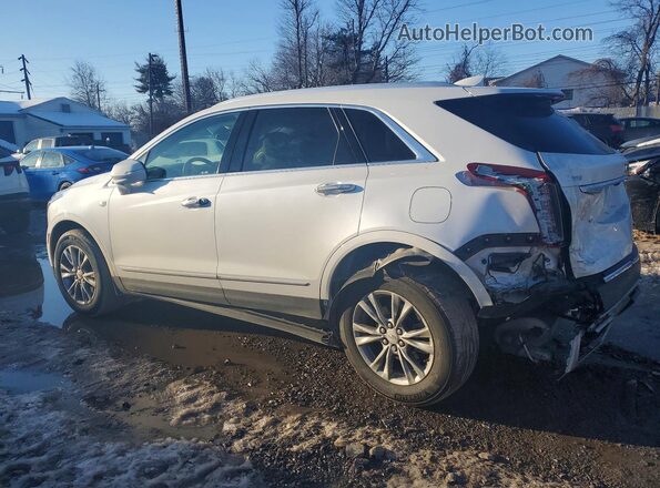 1GYKNDR48PZ129191 2023 CADILLAC XT5 White Trasero izquierdo