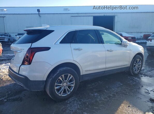 1GYKNDR48PZ129191 2023 CADILLAC XT5 White Trasero derecho