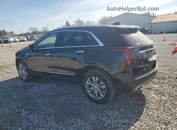 1GYKNDR48PZ153197 2023 CADILLAC XT5 Black უკანა მარცხენა