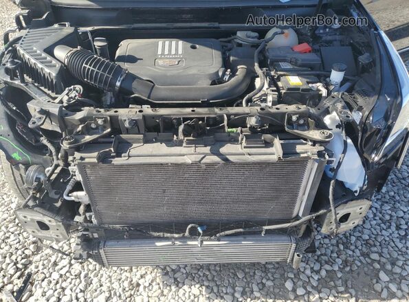 1GYKNDR48PZ153197 2023 CADILLAC XT5 Black ძრავის განყოფილების ხედი
