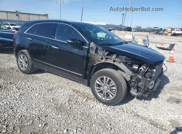 1GYKNDR48PZ153197 2023 CADILLAC XT5 Black წინა მარჯვენა