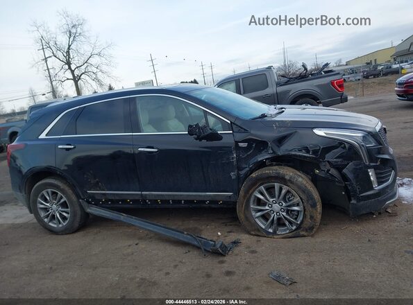 1GYKNDR49PZ111430 2023 CADILLAC XT5 Black უკანა სალონის ხედი