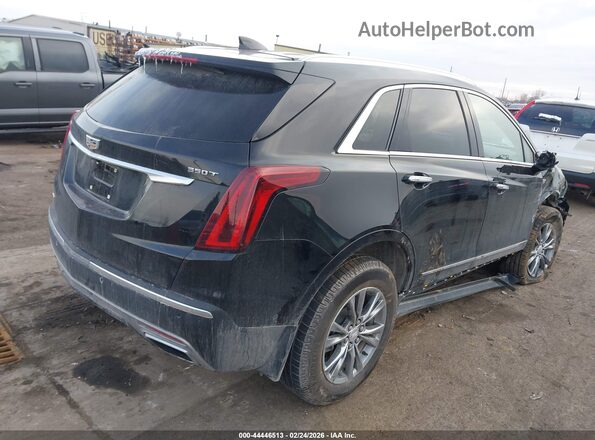 1GYKNDR49PZ111430 2023 CADILLAC XT5 Black უკანა მარჯვენა