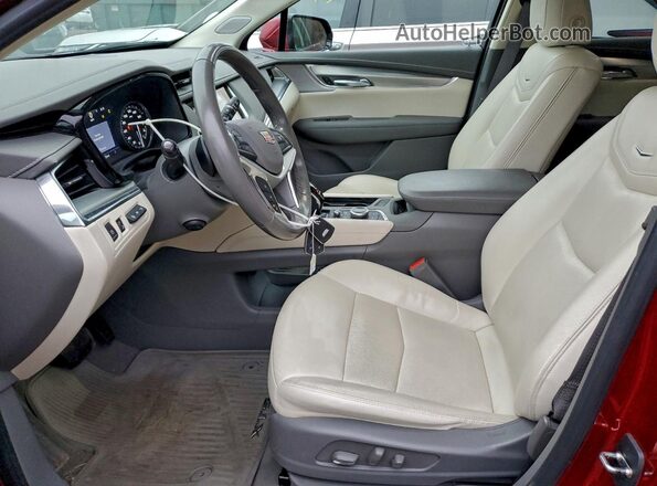 1GYKNDRSXMZ151610 2021 CADILLAC XT5 Red Սալոնի դիմացի տեսք