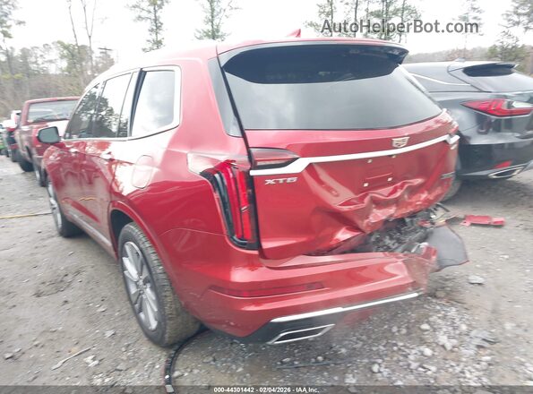1GYKPCRS3SZ133483 2025 CADILLAC OTHER Red Rear left