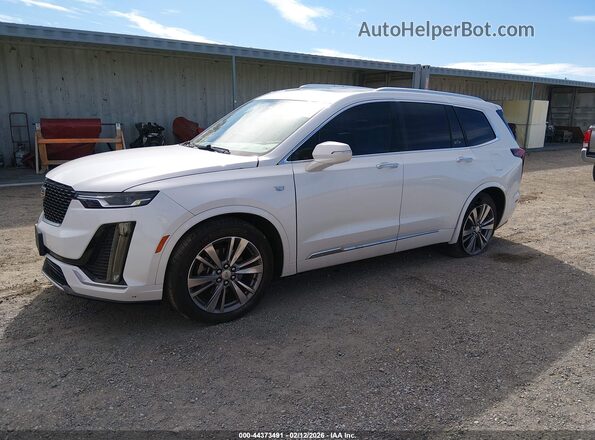 1GYKPCRS4LZ101241 2020 CADILLAC OTHER White Առջևի ձախ երեք քառորդ տեսարան