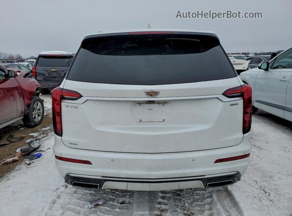 1GYKPDRS0PZ174036 2023 CADILLAC OTHER White Вид ззаду