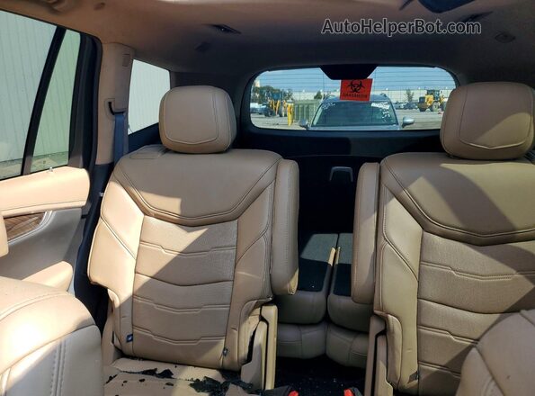 1GYKPERS7LZ125061 2020 CADILLAC OTHER Maroon Rear seats view