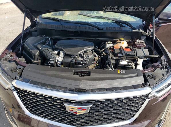 1GYKPERS7LZ125061 2020 CADILLAC OTHER Maroon Engine compartment view