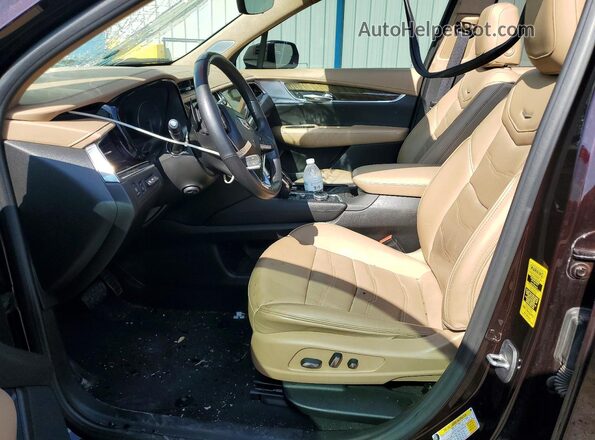 1GYKPERS7LZ125061 2020 CADILLAC OTHER Maroon Front interior view