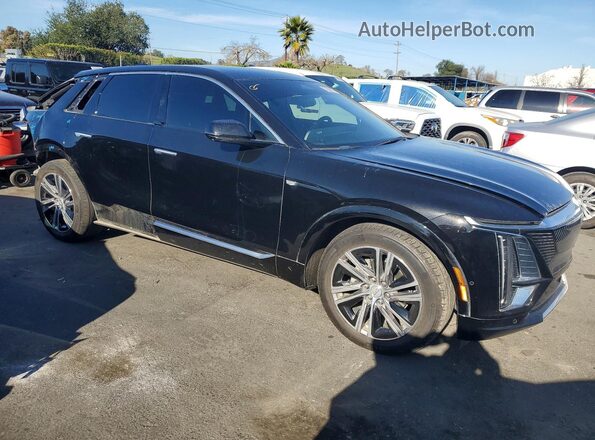 1GYKPMRK4PZ003287 2023 CADILLAC OTHER Черный Передняя правая четверть