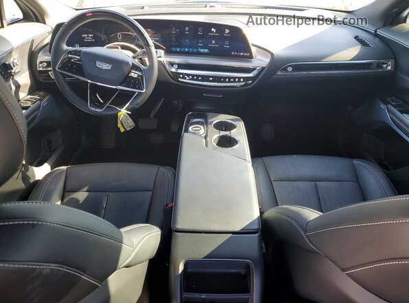 1GYKPMRK4PZ003287 2023 CADILLAC OTHER Черный Вид панели приборов