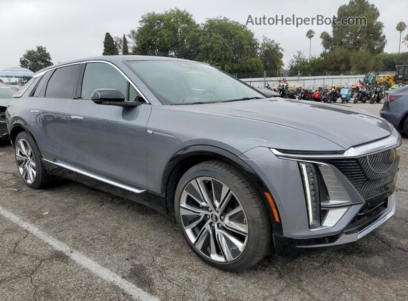1GYKPMRK7PZ000609 2023 CADILLAC OTHER Gray წინა მარჯვენა