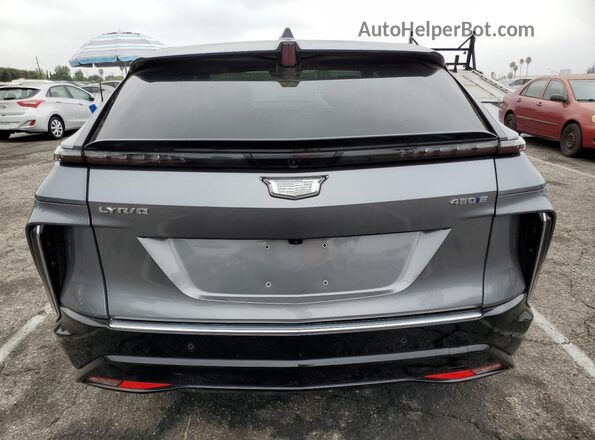 1GYKPMRK7PZ000609 2023 CADILLAC OTHER Gray უკანა ხედი
