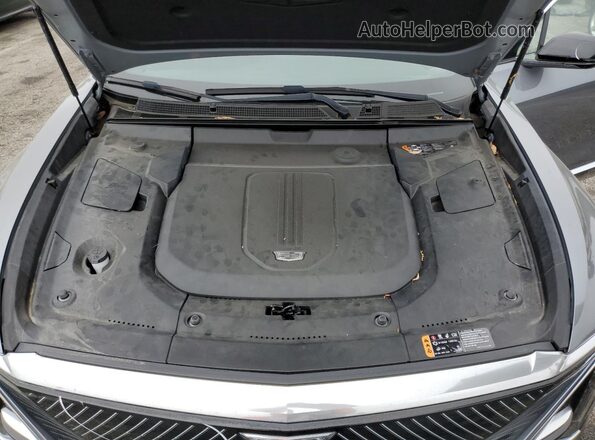1GYKPMRK7PZ000609 2023 CADILLAC OTHER Gray ძრავის განყოფილების ხედი