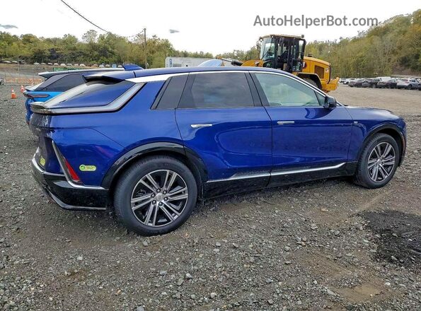 1GYKPPRL0RZ139476 2024 CADILLAC OTHER Blue უკანა მარჯვენა