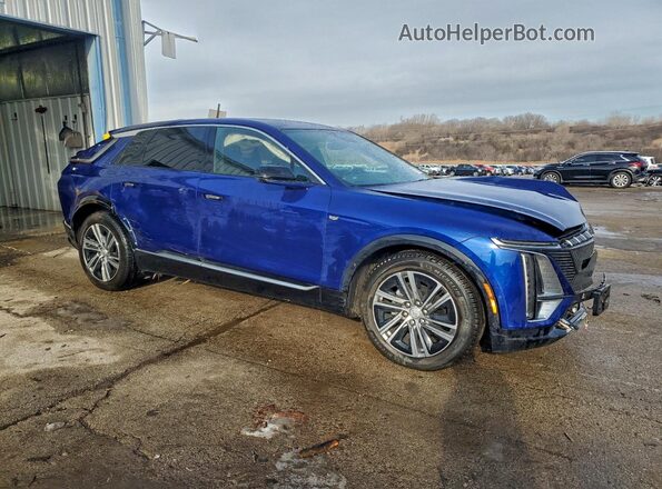 1GYKPPRL7RZ102103 2024 CADILLAC OTHER Blue Delantero derecho