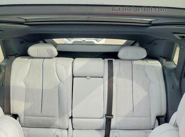 1GYKPWRK2RZ105900 2024 CADILLAC OTHER Black Rear seats view