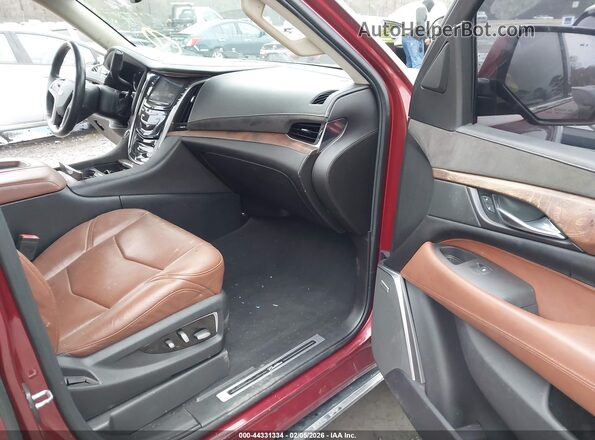 1GYS3CKJ9GR333188 2016 CADILLAC ESCALADE Red 