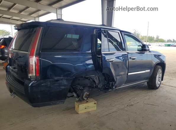 1GYS3DKJ6JR237032 2018 CADILLAC ESCALADE Blue 