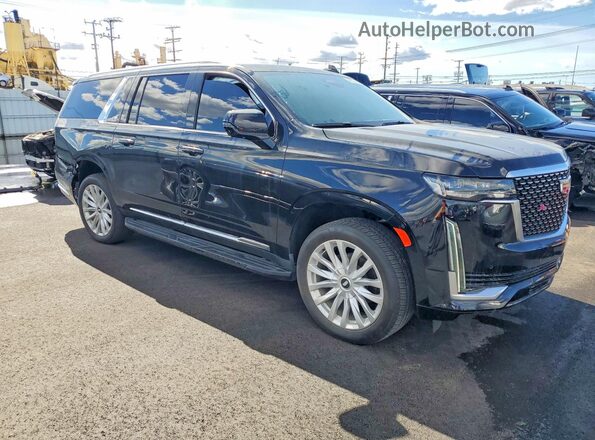 1GYS3JKL7PR487517 2023 CADILLAC ESCALADE Black Przód prawy