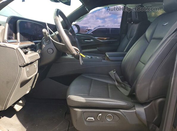 1GYS3JKL7PR487517 2023 CADILLAC ESCALADE Black Widok wnętrza z przodu