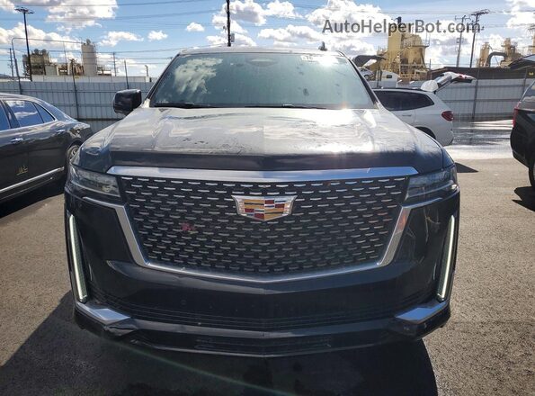 1GYS3JKL7PR487517 2023 CADILLAC ESCALADE Black Widok z przodu