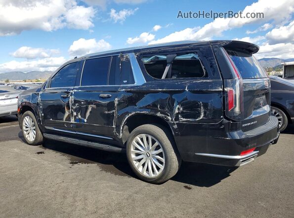 1GYS3JKL7PR487517 2023 CADILLAC ESCALADE Black Tył lewy