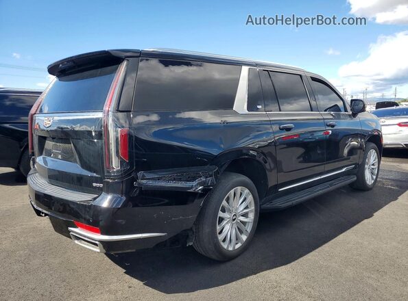 1GYS3JKL7PR487517 2023 CADILLAC ESCALADE Black Tył prawy
