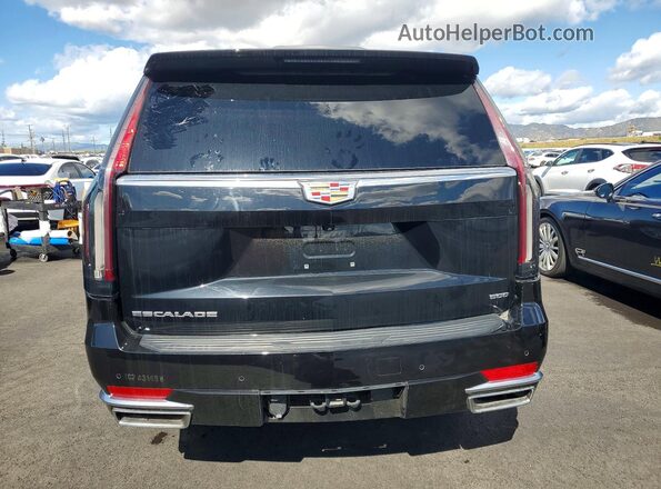 1GYS3JKL7PR487517 2023 CADILLAC ESCALADE Black Widok z tyłu
