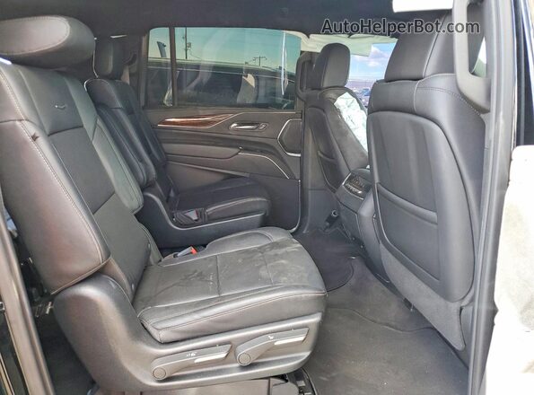 1GYS3JKL7PR487517 2023 CADILLAC ESCALADE Black Widok wnętrza z tyłu