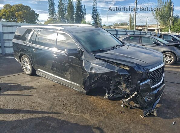 1GYS3KKL0PR262877 2023 CADILLAC ESCALADE Black Передня права чверть
