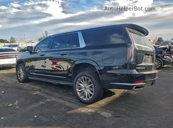 1GYS3KKL0PR262877 2023 CADILLAC ESCALADE Black Задня ліва чверть