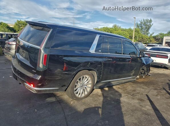 1GYS3KKL0PR262877 2023 CADILLAC ESCALADE Black Задня права чверть
