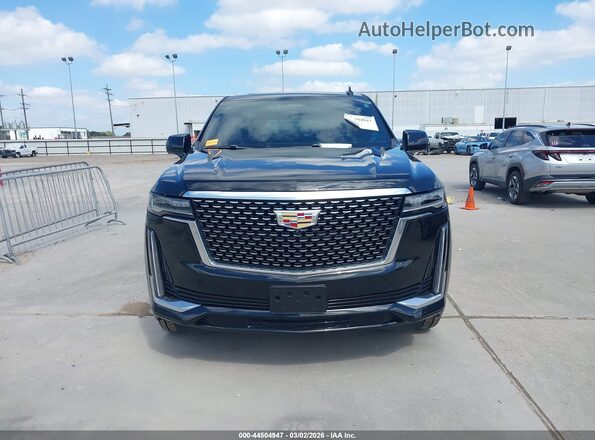 1GYS3KKL8MR398217 2021 CADILLAC ESCALADE Black Rear interior view