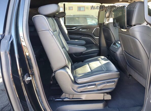 1GYS3NKL2MR455271 2021 CADILLAC ESCALADE Black Vista interior trasera