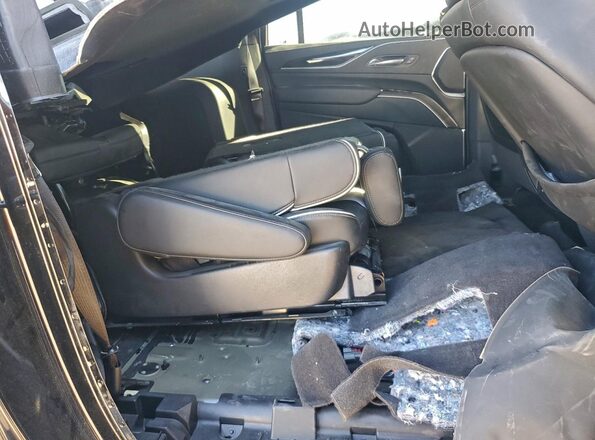 1GYS3PKT7PR258029 2023 CADILLAC ESCALADE Black Вид задньої частини салону