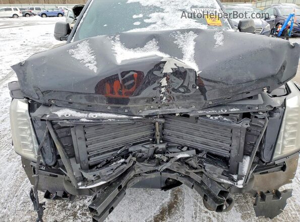 1GYS4BKJ5LR158018 2020 CADILLAC ESCALADE Черный Вид подкапотного пространства