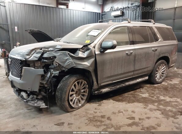 1GYS4BKLXPR163674 2023 CADILLAC ESCALADE Gray Widok z przodu