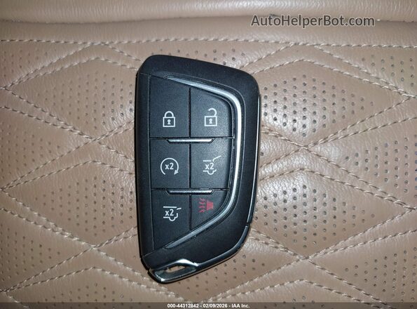 1GYS4BKLXPR163674 2023 CADILLAC ESCALADE Gray Widok deski rozdzielczej