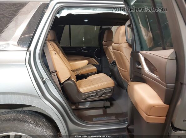 1GYS4BKLXPR163674 2023 CADILLAC ESCALADE Gray Widok naklejki z numerem VIN
