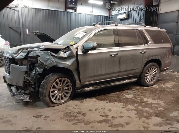 1GYS4BKLXPR163674 2023 CADILLAC ESCALADE Gray Widok wnętrza 360 stopni