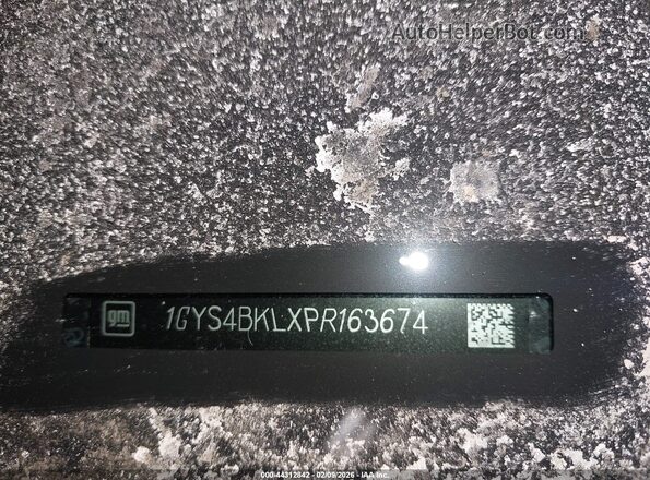 1GYS4BKLXPR163674 2023 CADILLAC ESCALADE Gray 