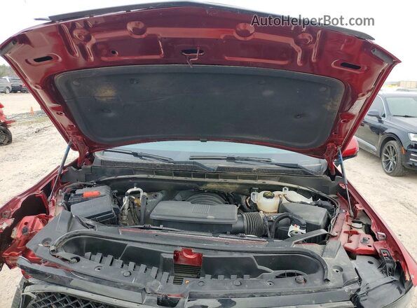 1GYS4GKL5PR462583 2023 CADILLAC ESCALADE Maroon ძრავის განყოფილების ხედი